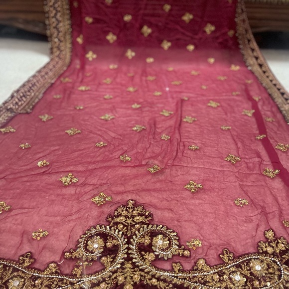 Beautiful Maria b handmade saree - Picture 10 of 16